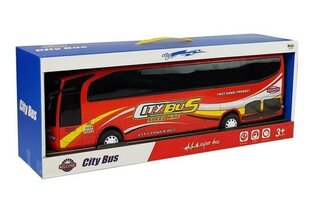 Autobusas Lean Toys, raudonas kaina ir informacija | Žaislai berniukams | pigu.lt