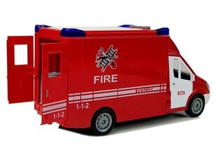 Žaislinis gaisrinės tarnybos automobilis Lean Toys kaina ir informacija | Žaislai berniukams | pigu.lt