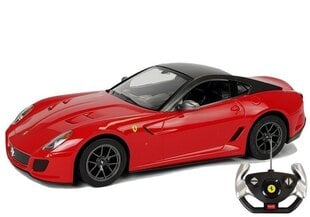 Nuotoliniu būdu valdomas Ferrari 599, 1:14, raudonas цена и информация | Игрушки для мальчиков | pigu.lt