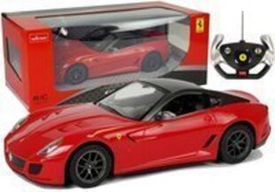 Nuotoliniu būdu valdomas Ferrari 599, 1:14, raudonas kaina ir informacija | Žaislai berniukams | pigu.lt
