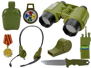 Žaislinis karinis rinkinys su priedais Lean Toys kaina ir informacija | Žaislai berniukams | pigu.lt