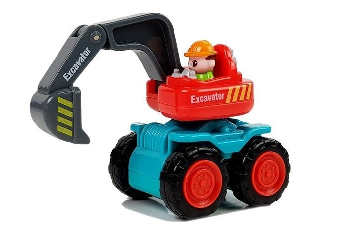 Žaislinis konstrukcinis automobilis Hola kaina ir informacija | Žaislai berniukams | pigu.lt