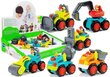Žaislinis konstrukcinis automobilis Hola kaina ir informacija | Žaislai berniukams | pigu.lt