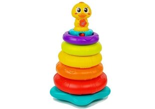 Interaktyvi piramidė su garsais ir šviesomis Hola Antis kaina ir informacija | Žaislai kūdikiams | pigu.lt