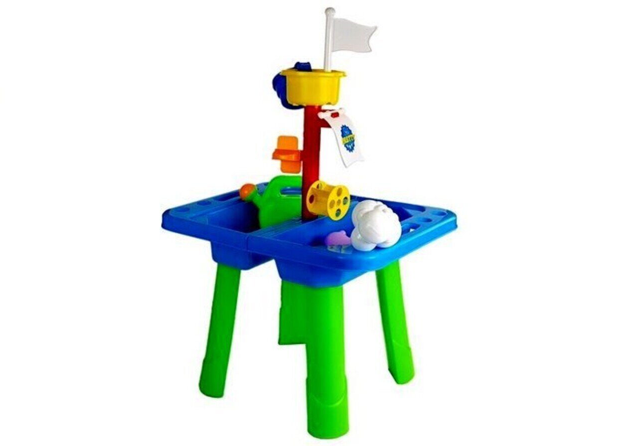 Smėlio ir vandens stalas vaikams kaina ir informacija | Vandens, smėlio ir paplūdimio žaislai | pigu.lt