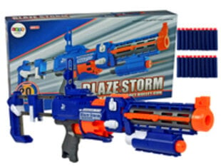Šautuvas su putplasčio šoviniais Lean Toys, mėlynas kaina ir informacija | Žaislai berniukams | pigu.lt
