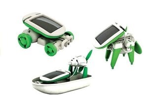 Учебный набор для роботов на солнечных батареях, 6 в 1 цена и информация | Игрушки для мальчиков | pigu.lt