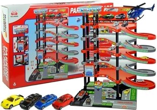 Automobilių trasa su priedais, įvairių spalvų kaina ir informacija | Žaislai berniukams | pigu.lt