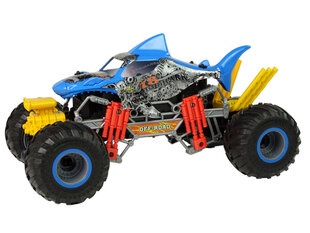 Radijo bangomis valdomas automobilis Lean Toys, mėlynas kaina ir informacija | Žaislai berniukams | pigu.lt