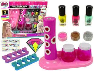 Vaikiškas nagų puošybos rinkinys Lean Toys kaina ir informacija | Žaislai mergaitėms | pigu.lt