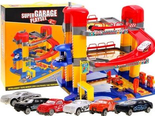 Didelis garažas su plovykla цена и информация | Игрушки для мальчиков | pigu.lt