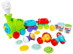 Plastilino rinkinys su traukinuku Fisher-Price цена и информация | Развивающие игрушки | pigu.lt