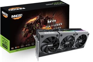 Inno3D GeForce RTX 4080 Super X3 OC (N408S3-166XX-187049N) цена и информация | Видеокарты (GPU) | pigu.lt