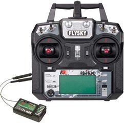 Контроллер Flysky FS-i6X 10CH  цена и информация | Смарттехника и аксессуары | pigu.lt