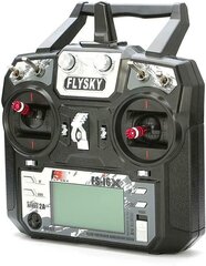 Контроллер Flysky FS-i6X 10CH  цена и информация | Смарттехника и аксессуары | pigu.lt