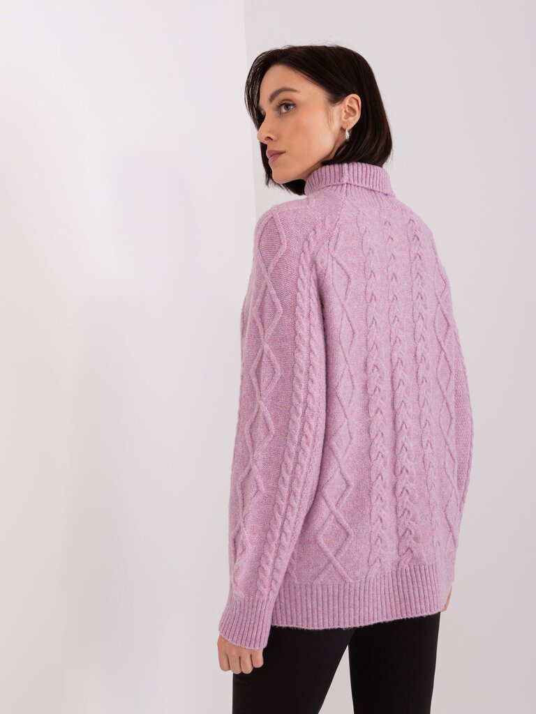 Megztinis moterims 492975725, violetinis цена и информация | Megztiniai moterims | pigu.lt