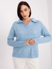 Megztinis moterims 855602448, mėlynas kaina ir informacija | Megztiniai moterims | pigu.lt