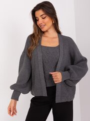 Megztinio ir palaidinės rinkinys moterims BA-KMPL-8019.20, pilkas kaina ir informacija | Megztiniai moterims | pigu.lt