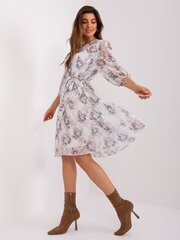 Suknelė moterims LK-SK-509388.88, balta цена и информация | Платья | pigu.lt