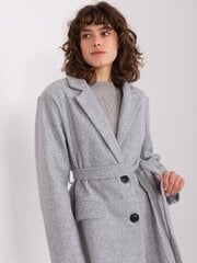 Paltas moterims 252274631, pilkas цена и информация | Женские пальто | pigu.lt
