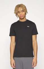 Marškinėliai vyrams Fila BERLOZ, juodi kaina ir informacija | Vyriški marškinėliai | pigu.lt
