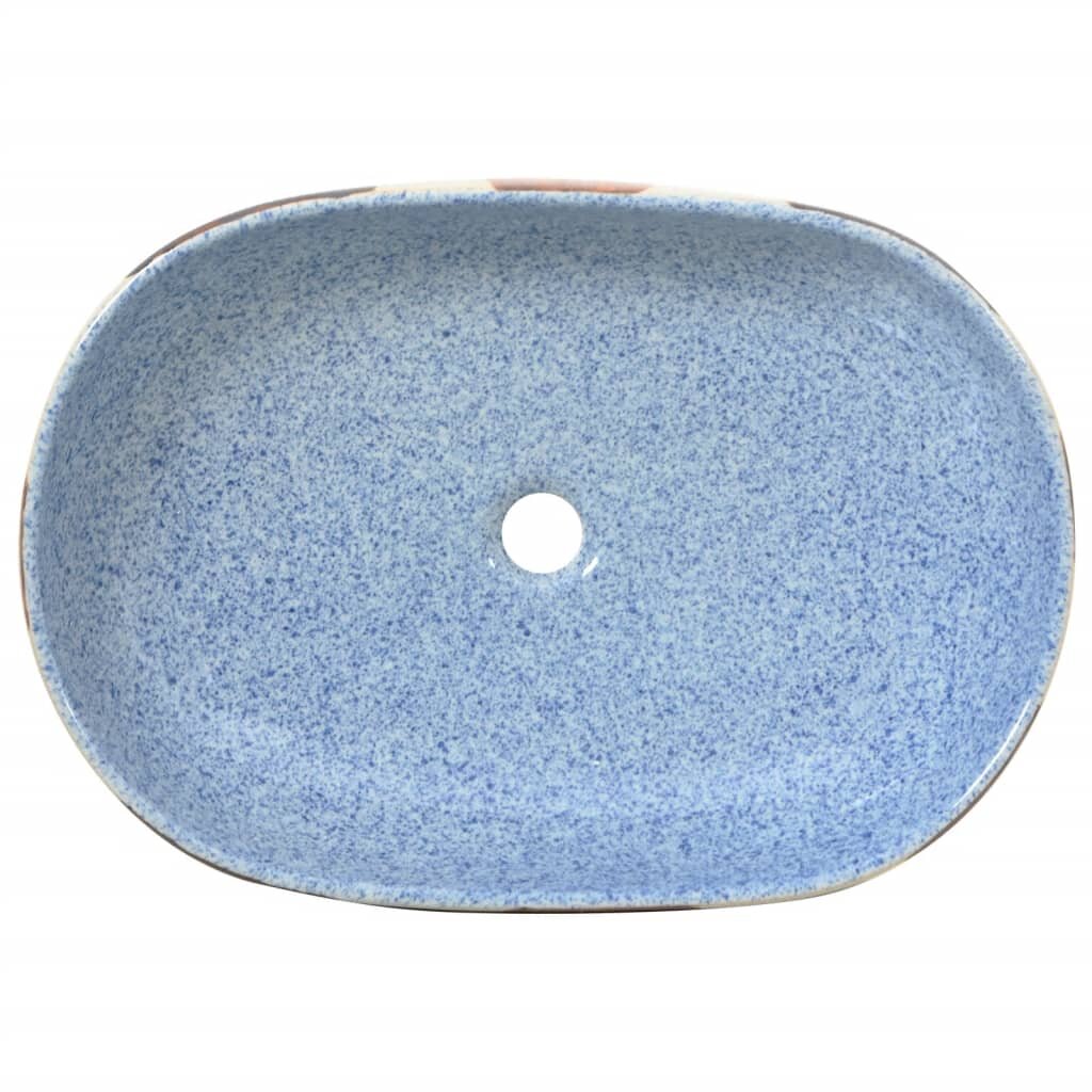 Praustuvas ant stalviršio įvairių spalvų 59x40x14 keramika kaina ir informacija | Praustuvai | pigu.lt