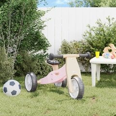 Vaikiškas balansinis dviratis Strider 2-1, rožinis kaina ir informacija | Balansiniai dviratukai | pigu.lt