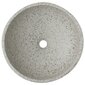 Praustuvas ant stalviršio pilkas 41x14cm keramika apskritas kaina ir informacija | Praustuvai | pigu.lt