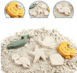 Silikoninių smėlio žaislų rinkinys цена и информация | Игрушки для песка, воды, пляжа | pigu.lt