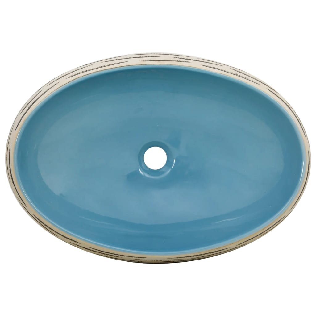 Praustuvas ant stalviršio įvairių spalvų 59x40x15cm keramika kaina ir informacija | Praustuvai | pigu.lt