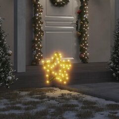 Šviečianti kalėdinė dekoracija Žvaigždės su smaigais, 3 vnt. kaina ir informacija | Kalėdinės dekoracijos | pigu.lt