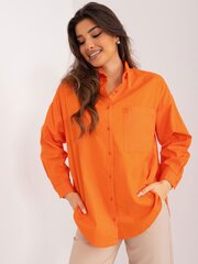 Marškiniai moterims 288141850, oranžiniai kaina ir informacija | Palaidinės, marškiniai moterims | pigu.lt