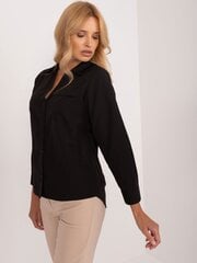 Marškiniai moterims 174655179, juodi kaina ir informacija | Palaidinės, marškiniai moterims | pigu.lt