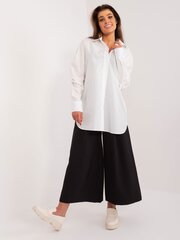 Marškiniai moterims 286635611, balti цена и информация | Женские блузки, рубашки | pigu.lt