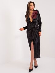 Suknelė moterims 146070194, juoda kaina ir informacija | Suknelės | pigu.lt