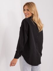 Marškiniai moterims 763843295, juodi цена и информация | Женские блузки, рубашки | pigu.lt