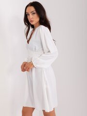 Suknelė moterims DHJ-SK-15673-1.02X, balta цена и информация | Платья | pigu.lt