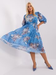 Suknelė moterims LK-SK-509344-1.60P, mėlyna цена и информация | Платья | pigu.lt