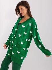 Megztinis moterims 498522771, žalias цена и информация | Свитера женские | pigu.lt
