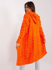 Kardiganas moterims 850813021, oranžinis kaina ir informacija | Megztiniai moterims | pigu.lt