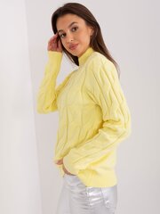 Megztinis moterims AT-SW-2235.00P, geltonas kaina ir informacija | Megztiniai moterims | pigu.lt