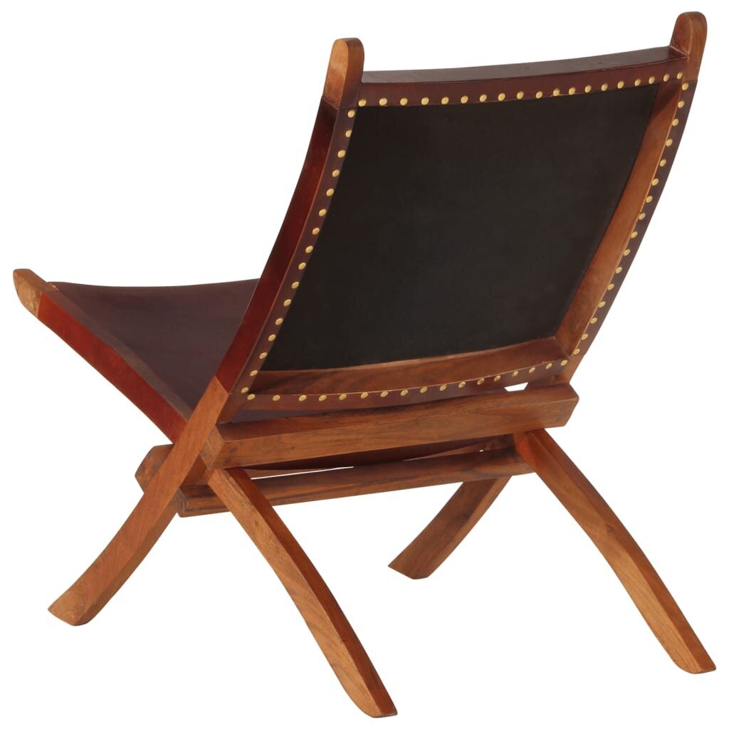 Sulankstoma poilsio kėdė, ruda kaina ir informacija | Turistiniai baldai | pigu.lt