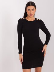 Suknelė moterims Basic Feel Good RV-SK-9219.13P, juoda kaina ir informacija | Suknelės | pigu.lt