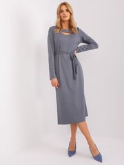 Suknelė moterims LK-SK-509447.75P, pilka kaina ir informacija | Suknelės | pigu.lt