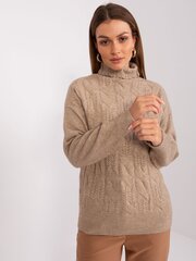 Megztinis moterims 733140316, smėlio spalvos kaina ir informacija | Megztiniai moterims | pigu.lt
