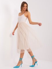 Suknelė moterims 824482110, smėlio spalvos kaina ir informacija | Suknelės | pigu.lt