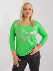 Palaidinė moterims 934646950, žalia цена и информация | Женские блузки, рубашки | pigu.lt