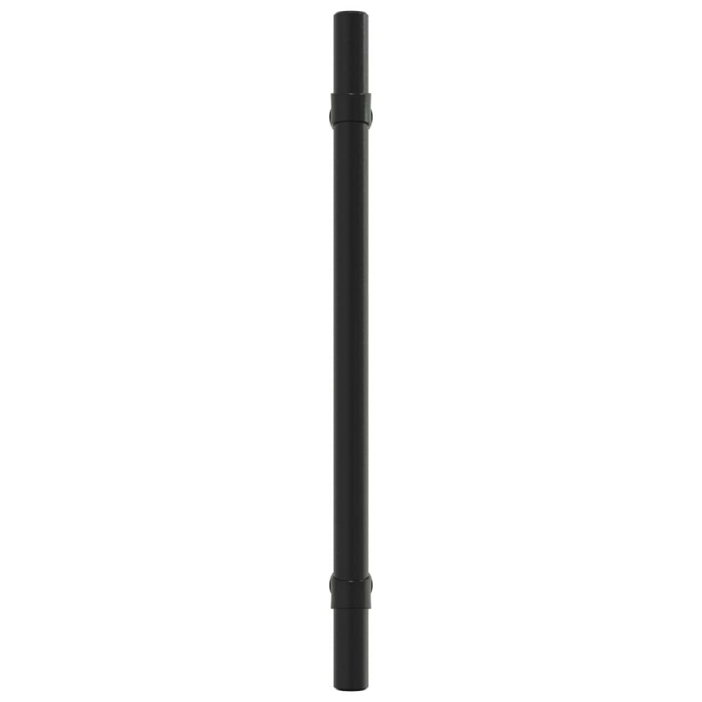 Spintelės rankenėlė vidaXL, 160 mm, juoda цена и информация | Baldų rankenėlės | pigu.lt