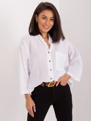 Marškiniai moterims 342346733, balti kaina ir informacija | Palaidinės, marškiniai moterims | pigu.lt