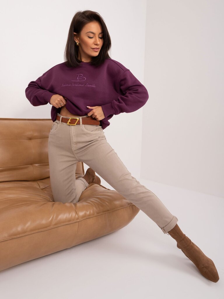 Džemperis moterims 756444509, violetinis kaina ir informacija | Džemperiai moterims | pigu.lt